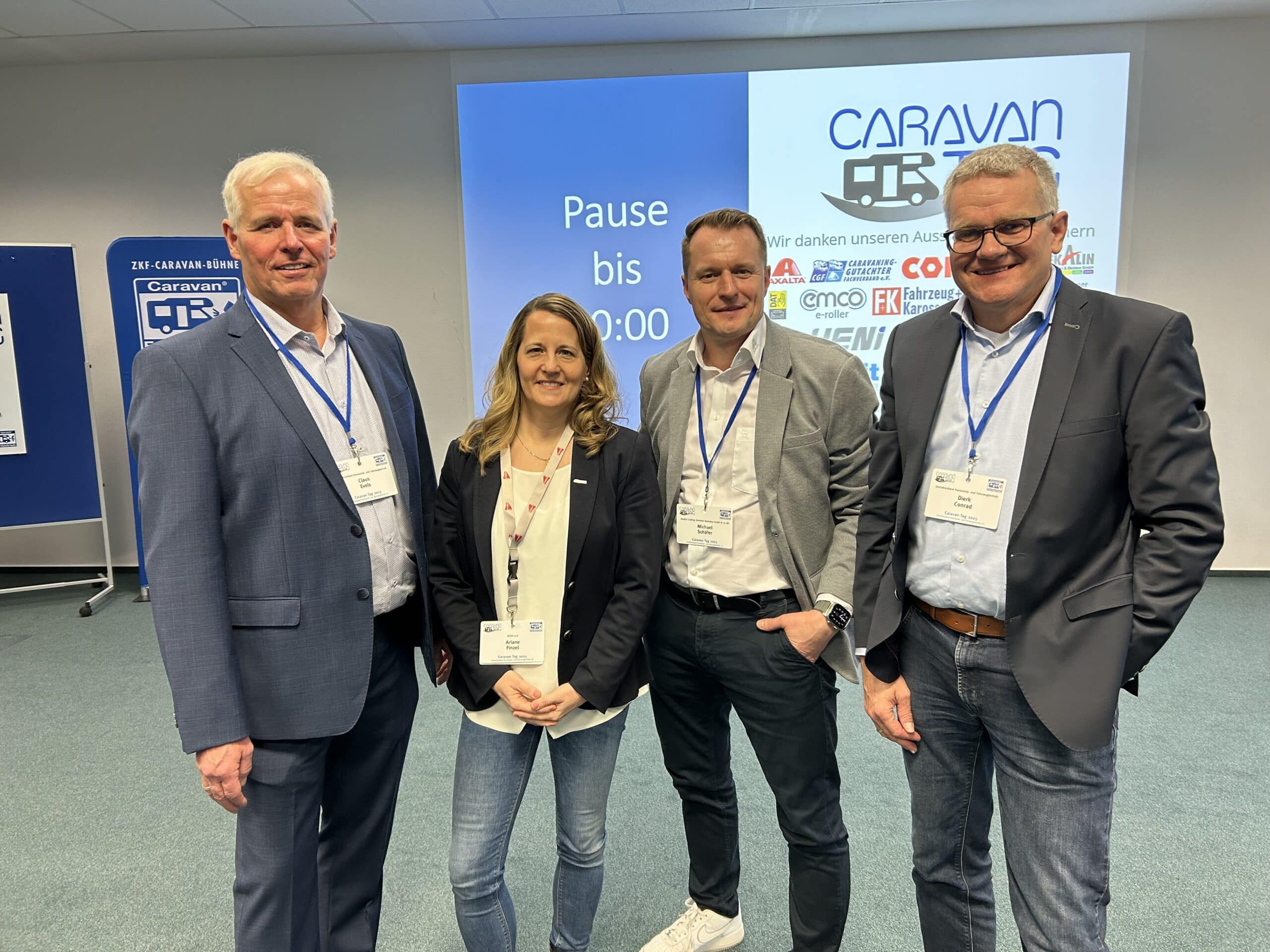 ZKF Caravan Tag mit Claus Evels, Ariane Finzel, Michael Schäfer, Dierk Conrad.